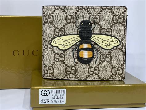 gucci bee wallet women's|Gucci bee wallet men.